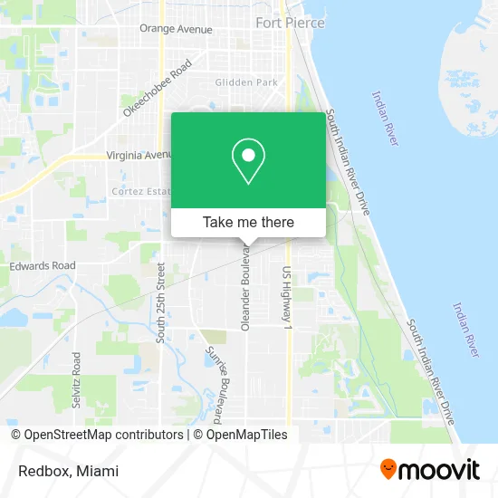Redbox map