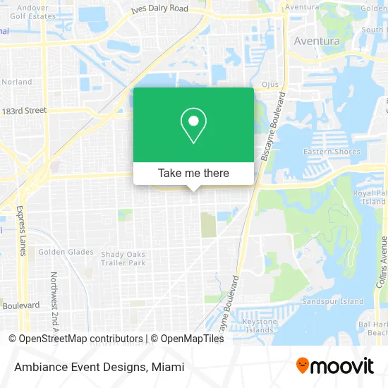 Ambiance Event Designs map