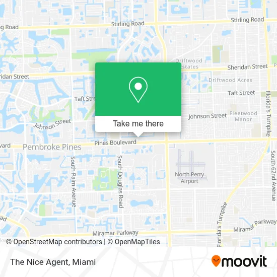 The Nice Agent map