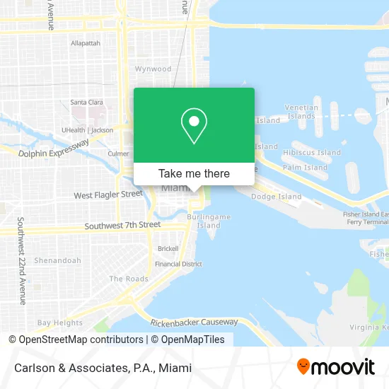 Carlson & Associates, P.A. map