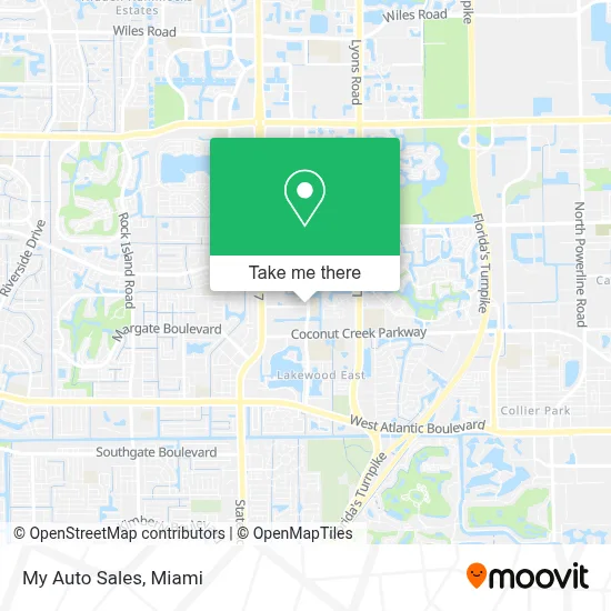 My Auto Sales map