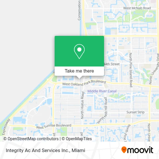 Integrity Ac And Services Inc. map
