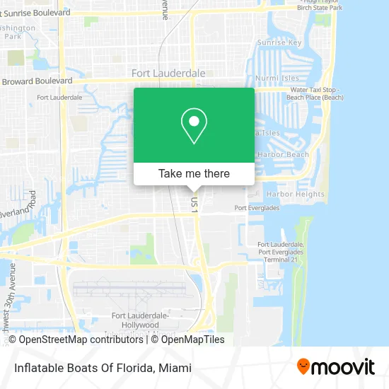 Inflatable Boats Of Florida map