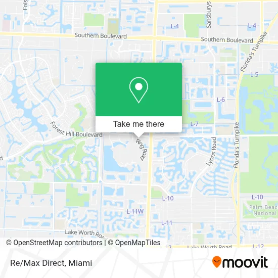 Re/Max Direct map