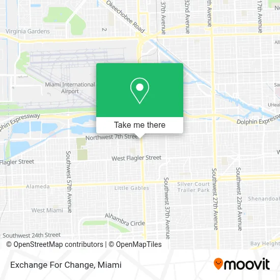 Exchange For Change map
