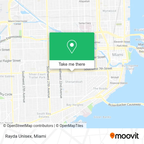 Rayda Unisex map