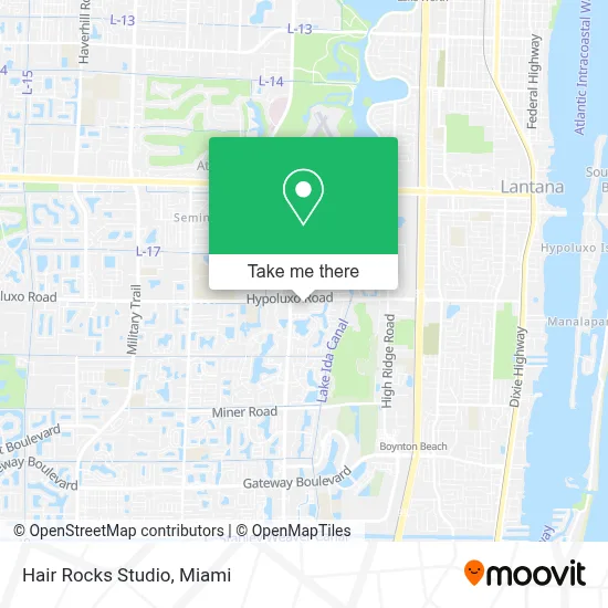 Hair Rocks Studio map