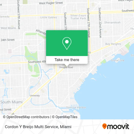 Cordon Y Breijo Multi Service map