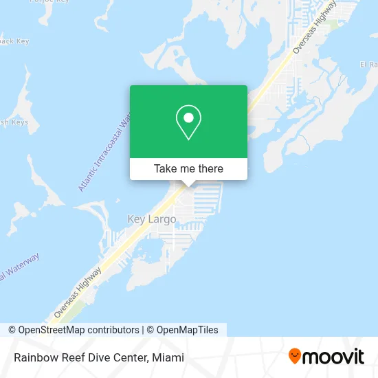 Rainbow Reef Dive Center map