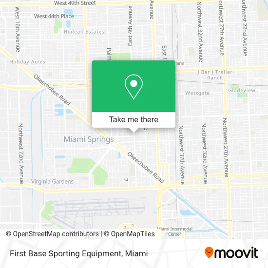 First Base Sporting Equipment map