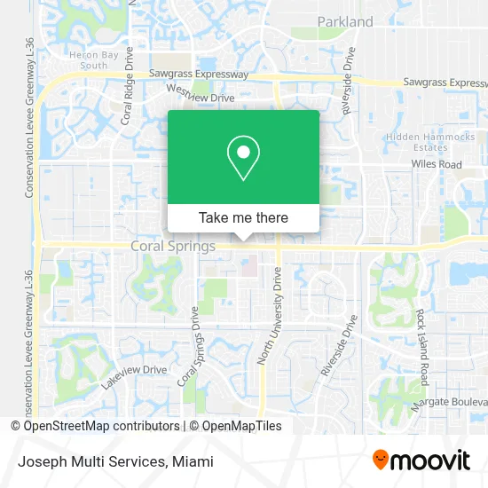 Joseph Multi Services map
