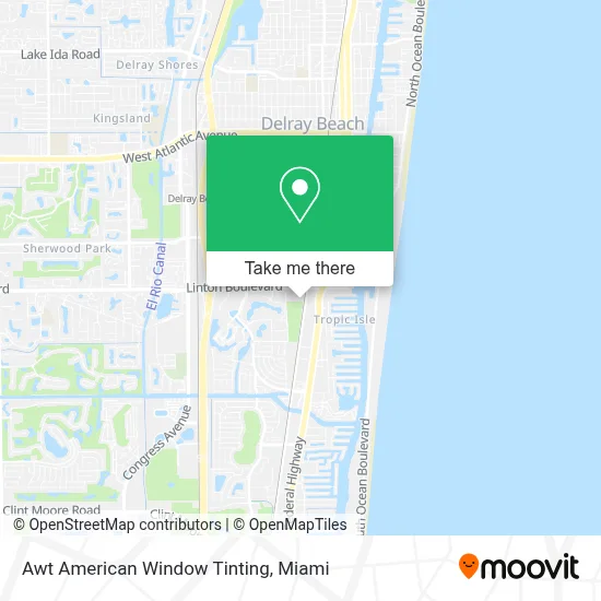 Awt American Window Tinting map