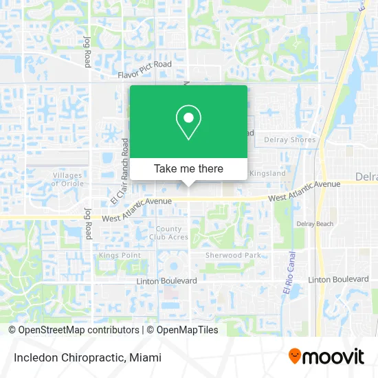 Incledon Chiropractic map