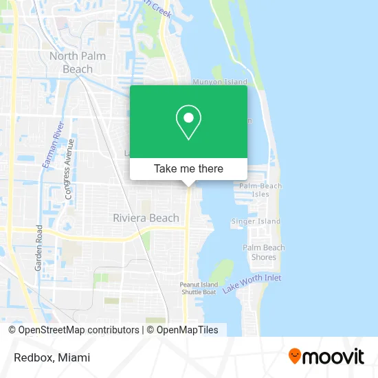 Redbox map