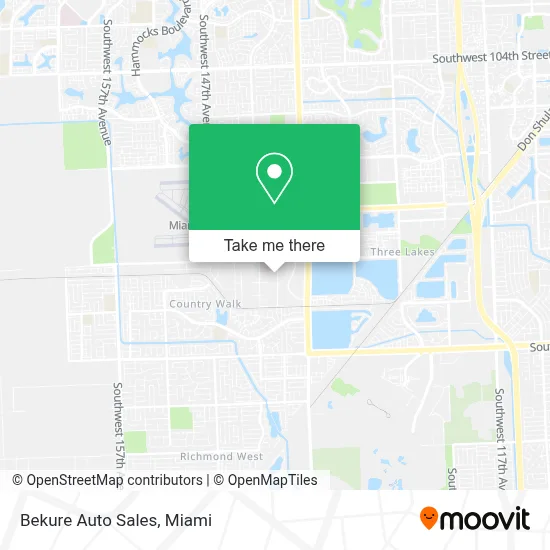 Bekure Auto Sales map