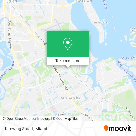 Kitewing Stuart map