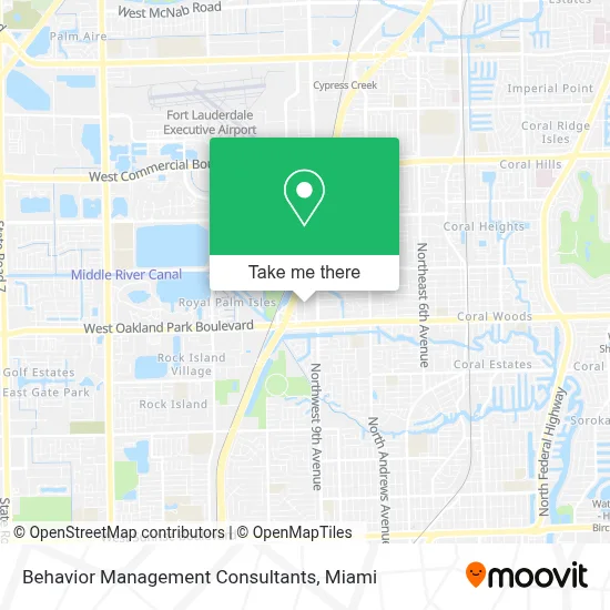 Behavior Management Consultants map