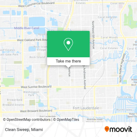 Clean Sweep map
