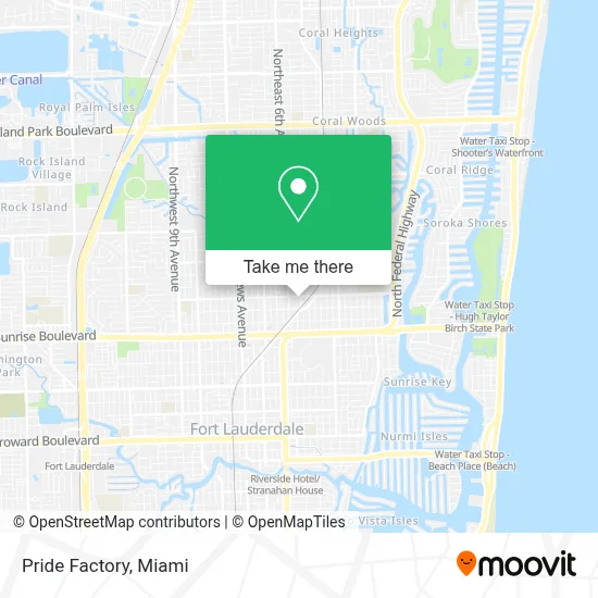 Pride Factory map