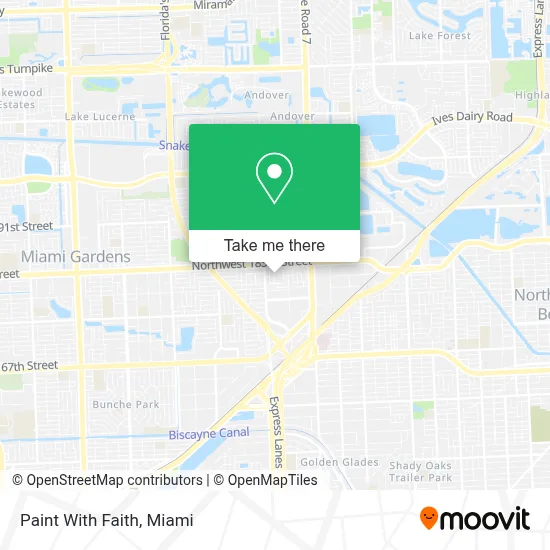 Paint With Faith map