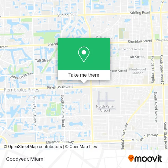 Goodyear map