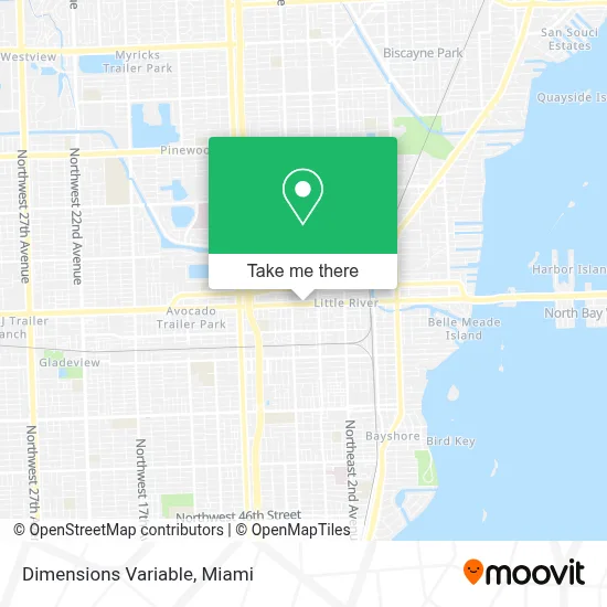 Dimensions Variable map