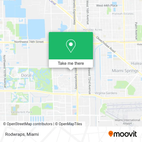 Rodwraps map