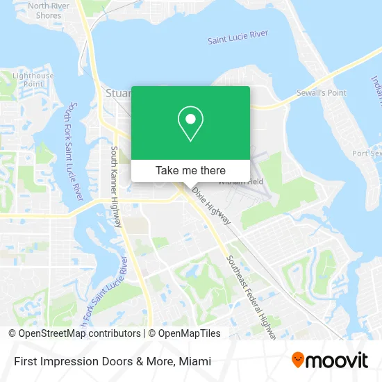 First Impression Doors & More map