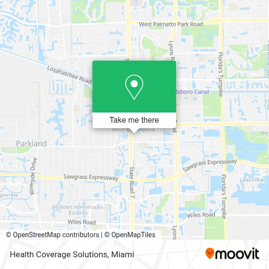 Health Coverage Solutions map