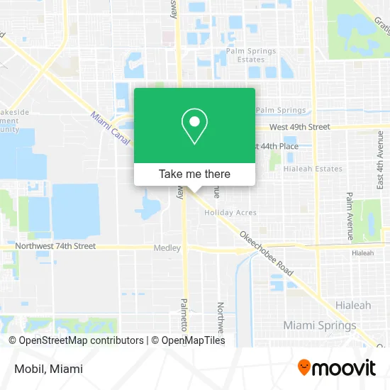 Mobil map