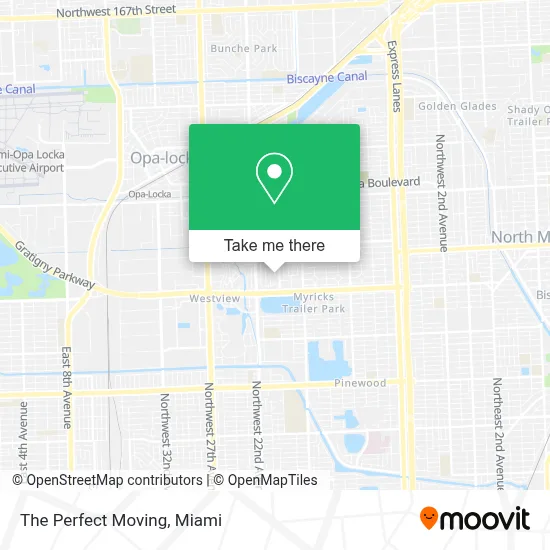 The Perfect Moving map
