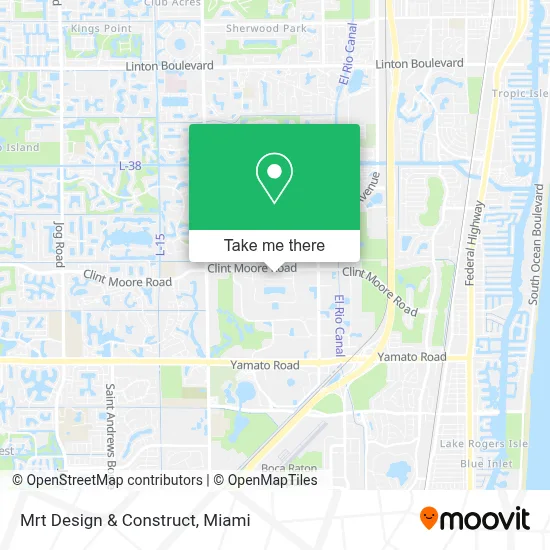 Mrt Design & Construct map