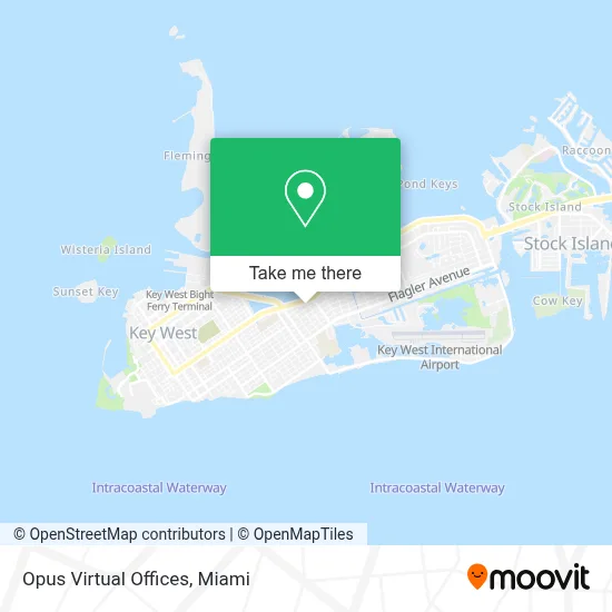 Opus Virtual Offices map