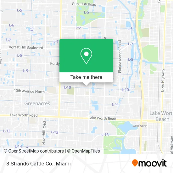 3 Strands Cattle Co. map