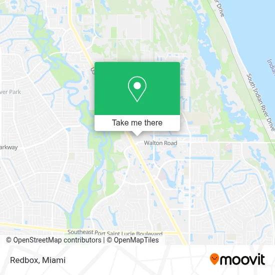 Redbox map