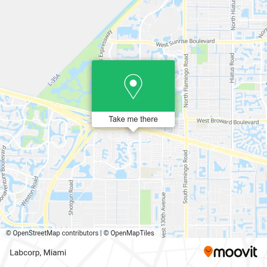 Labcorp map