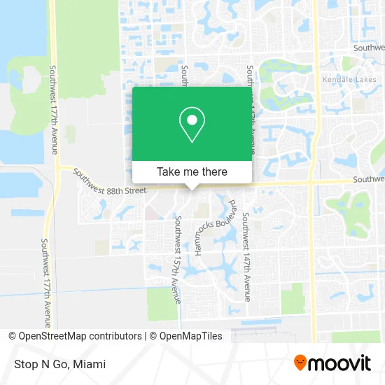 Stop N Go map