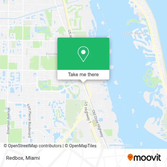 Redbox map