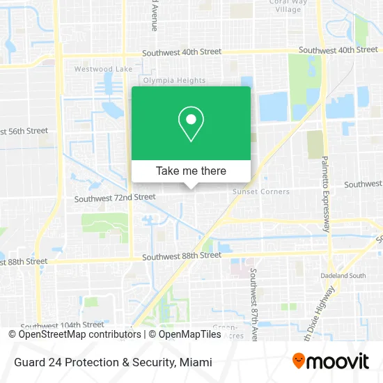 Guard 24 Protection & Security map