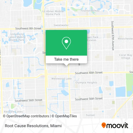 Root Cause Resolutions map
