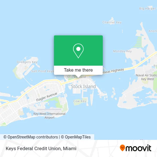 Keys Federal Credit Union map