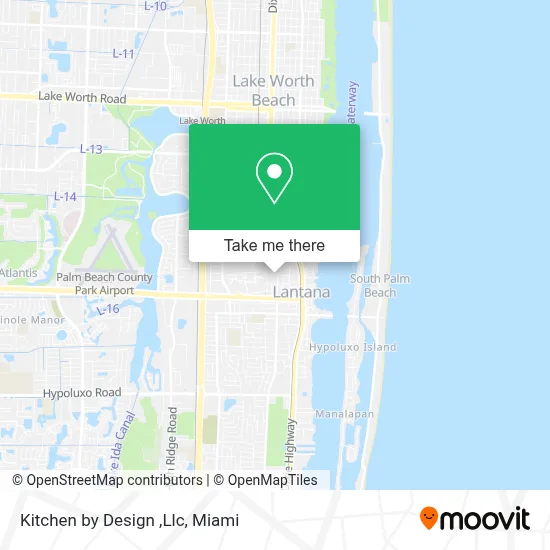 Kitchen by Design ,Llc map