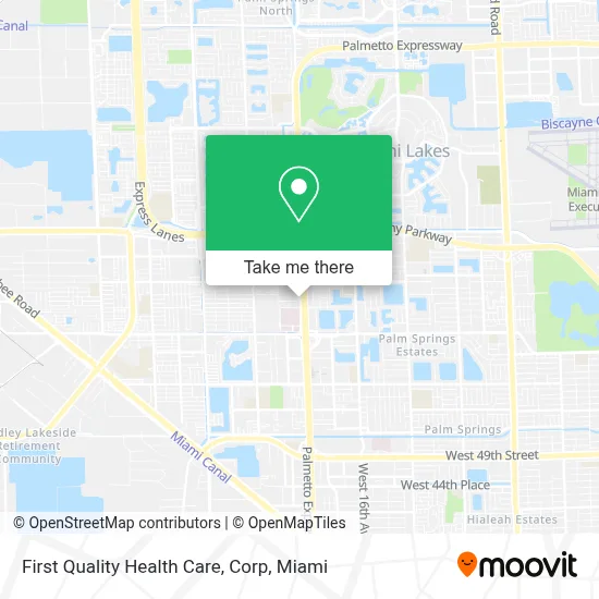 First Quality Health Care, Corp map