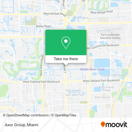 Axor Group map