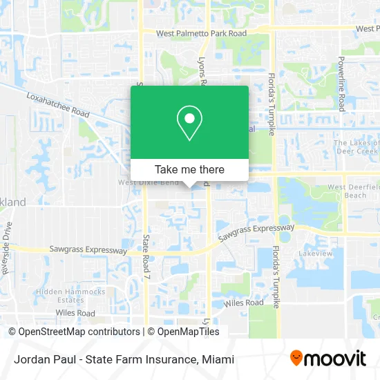 Jordan Paul - State Farm Insurance map