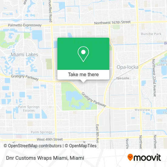 Dnr Customs Wraps Miami map