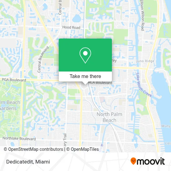 Dedicatedit map