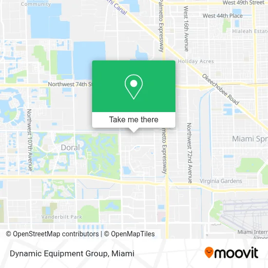 Dynamic Equipment Group map