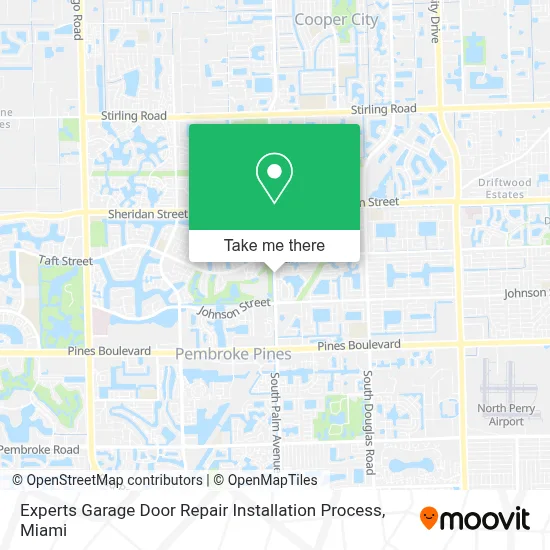 Experts Garage Door Repair Installation Process map