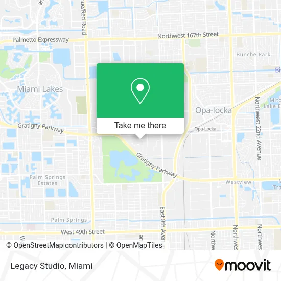 Legacy Studio map